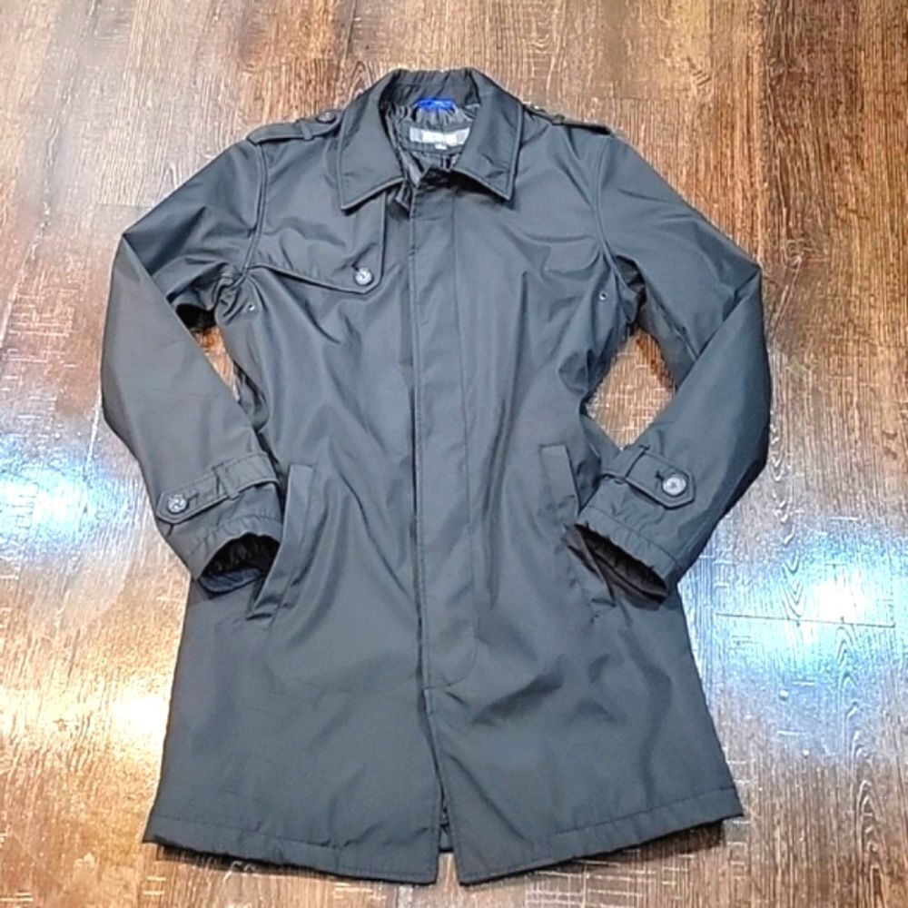 Kenneth Cole Reaction Black Water Repellant Jacket - Picture 11 of 16